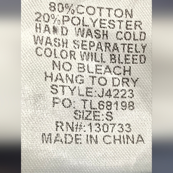 Umgee Denim High/Low Dress With Pockets And Fringe Hem Size S - Picture 5 of 5